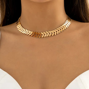 Colar Gargantilha Stella Banhado a Ouro 18k - ByFirenzzi