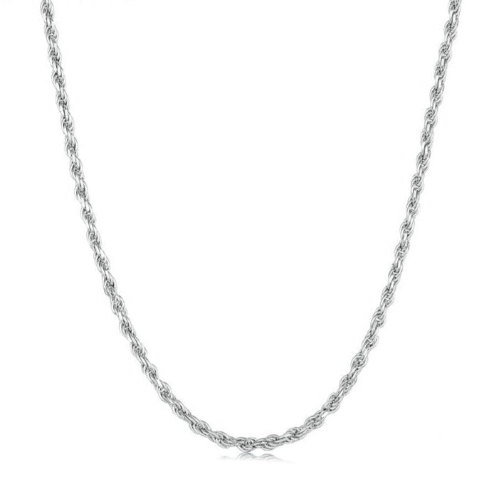 Colar Corda Minimalista de Prata 925 - ByFirenzzi