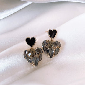 Crystal Earrings 18k Gold-Plated - ByFirenzzi