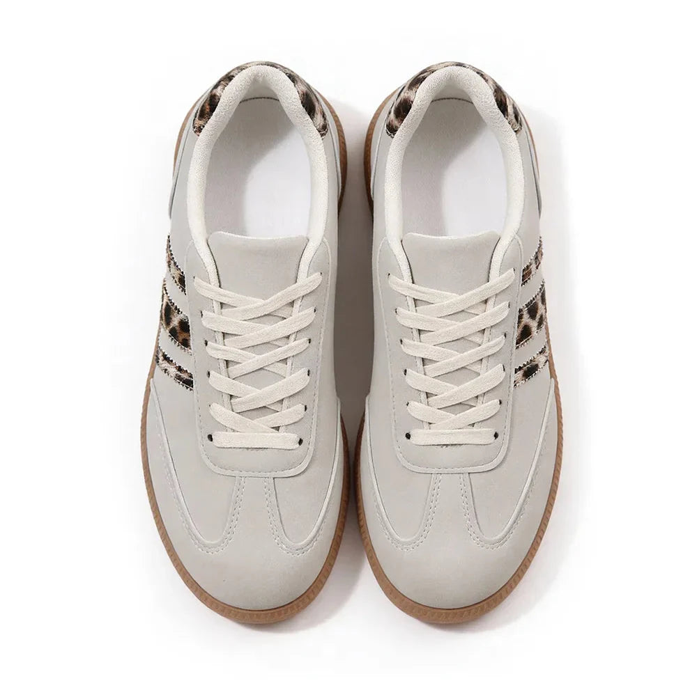 Retro Leopard Grey Sneaker