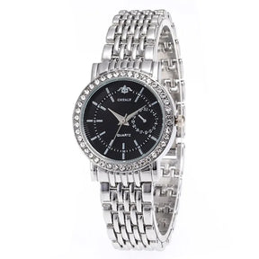 Crystal Bezel Watch