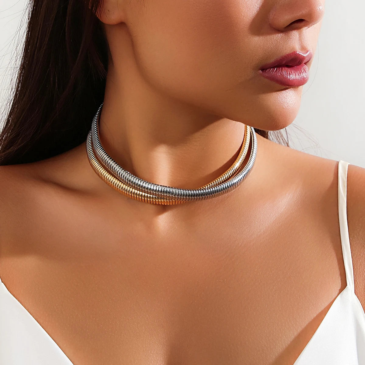 Colar Choker Duplo - ByFirenzzi