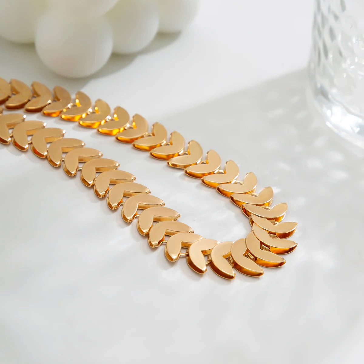 Colar Gargantilha Stella Banhado a Ouro 18k - ByFirenzzi