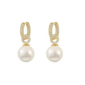 Brinco de Pérola Precious Banhado a Ouro 18k - ByFirenzzi