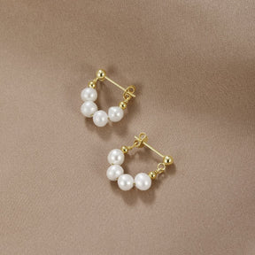 Celine Hoop Earrings 18k Gold-Plated - ByFirenzzi