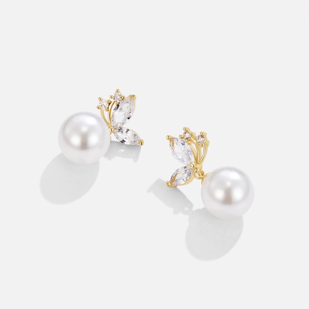 Butterfly Earrings 18k Gold-Plated - ByFirenzzi