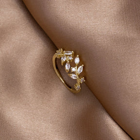 18k Gold-Plated Clarisse Signature Band – ByFirenzzi
