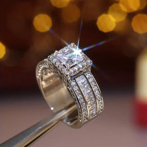 925 Sterling Silver Sand Monarque Ring – ByFirenzzi