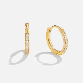 Eternity Earrings – 18k Gold-Plated by ByFirenzzi