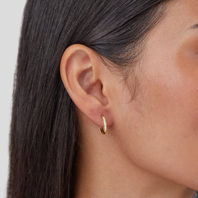 Eternity Earrings – 18k Gold-Plated by ByFirenzzi