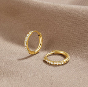 Eternity Earrings – 18k Gold-Plated by ByFirenzzi