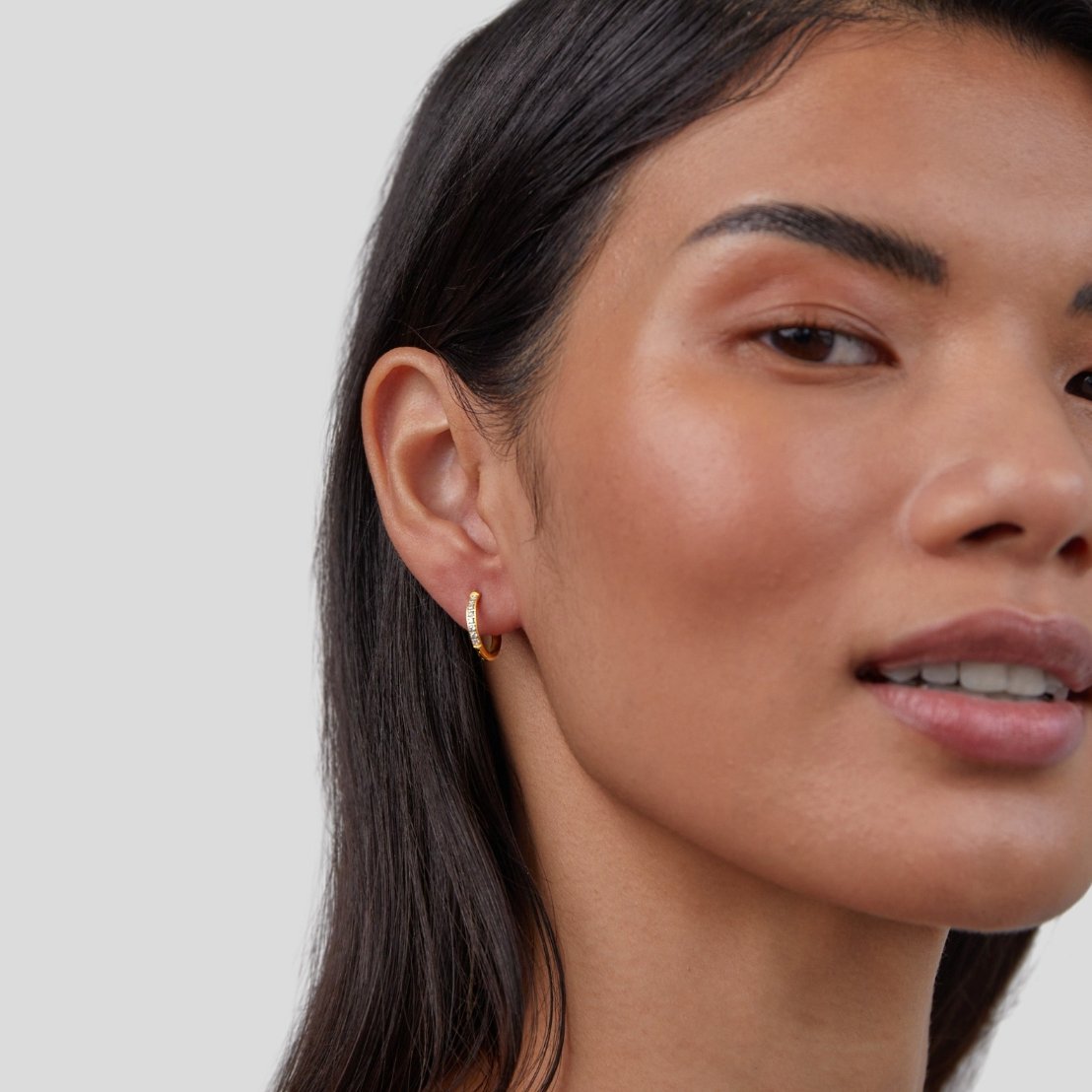 Eternity Earrings – 18k Gold-Plated by ByFirenzzi
