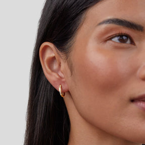 Eternity Earrings – 18k Gold-Plated by ByFirenzzi