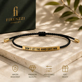 Don't Let The Hard Days Win - Motivational Bracelet