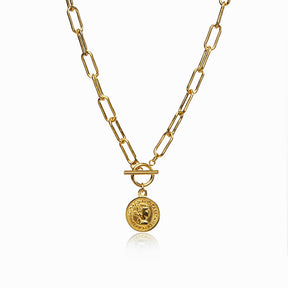 Colar Queen Banhado a Ouro 18k - ByFirenzzi