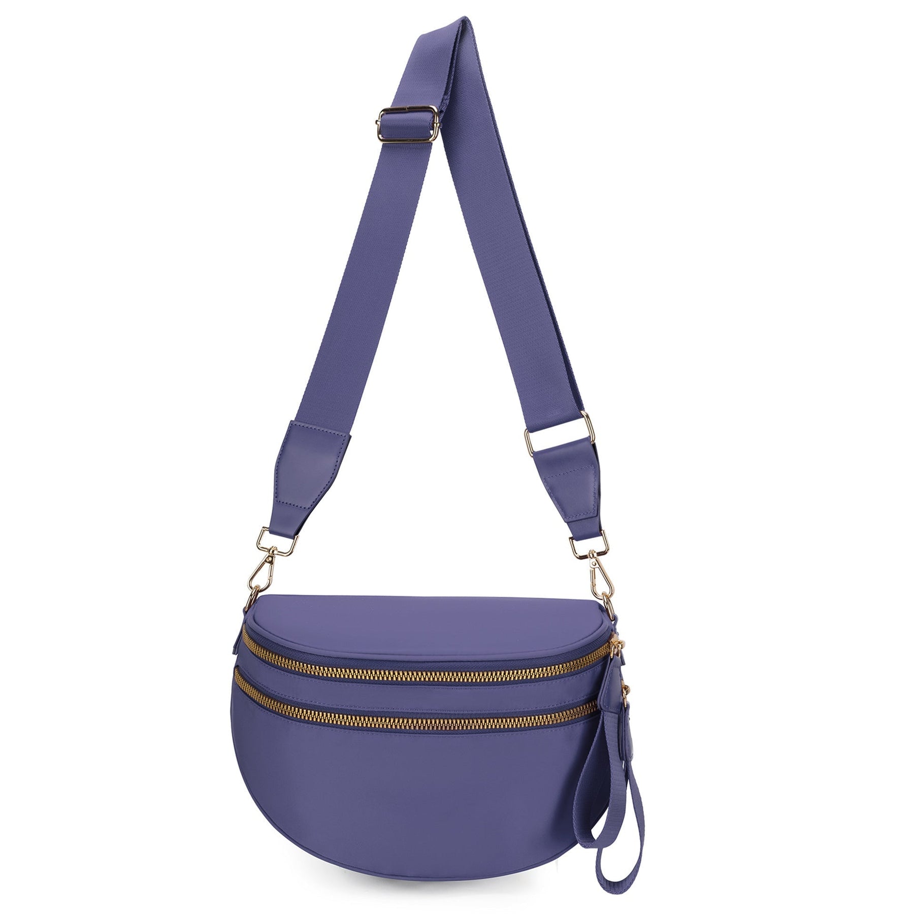 Checkered Crossbody Belt Bag for Women - Spacious Bum Bag for Moms & Daily Travel