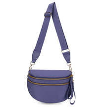 Checkered Crossbody Belt Bag for Women - Spacious Bum Bag for Moms & Daily Travel