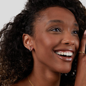 Raya Pearl Earrings 18k Gold-Plated - ByFirenzzi