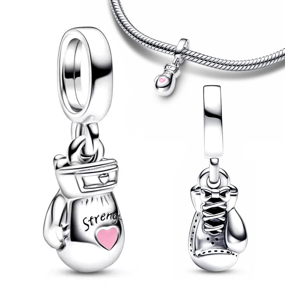 Berloque Love Boxe Prata 925 - ByFirenzzi