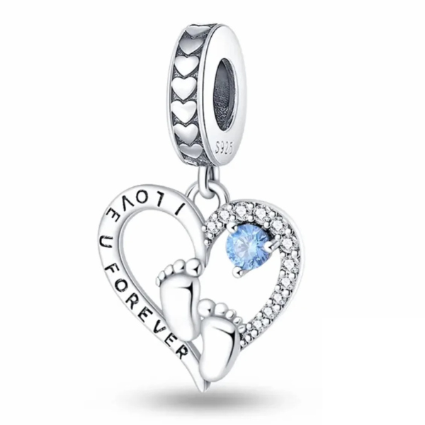 Berloque Love Forever Prata 925-ByFirenzzi