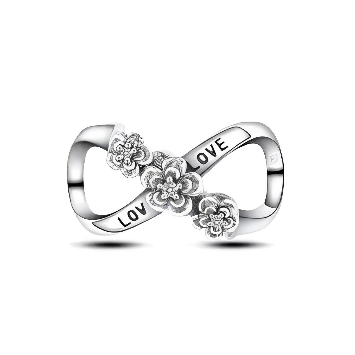 Berloque Infinito Love Prata 925  - ByFirenzzi